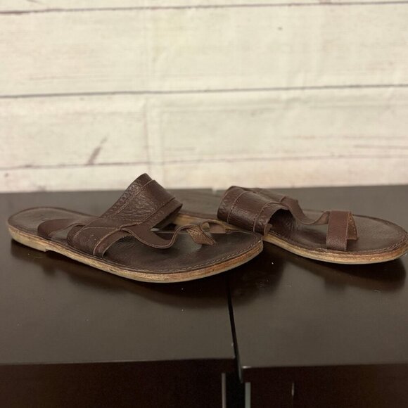 TOMS Brown Boho Sandals US10 - Picture 1 of 6